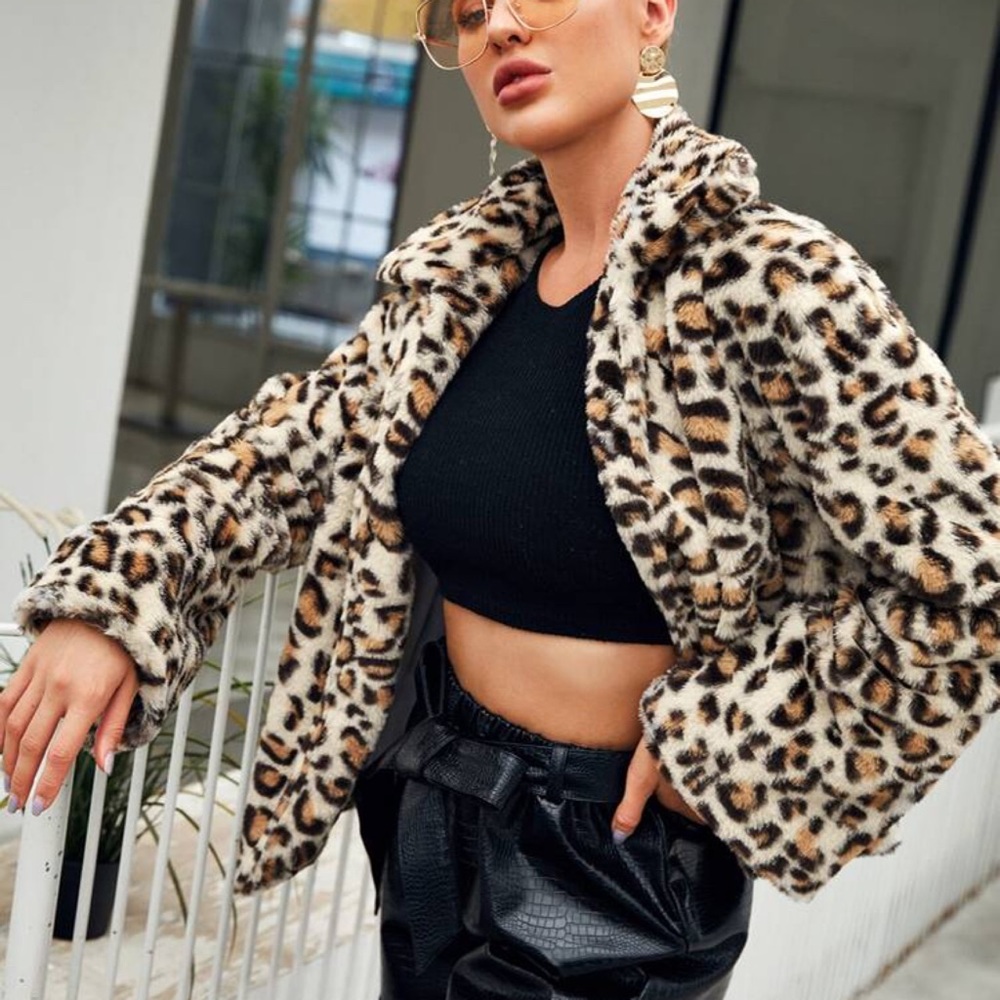 Leopard Print Jacket